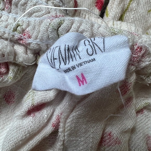 🌱🦢4 FOR $15!🦢🌱 SIENNA Sky red floral 2 piece set - Picture 2 of 2